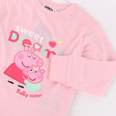 Pijama largo single jersey peppa pig