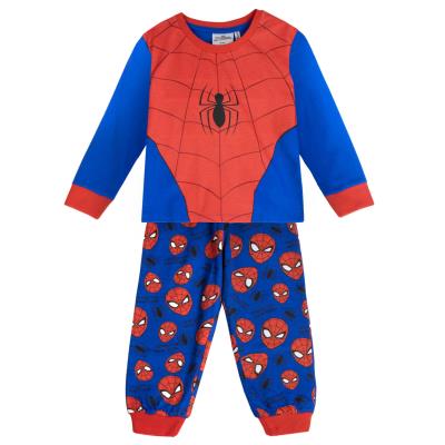 Pijama largo single jersey spiderman