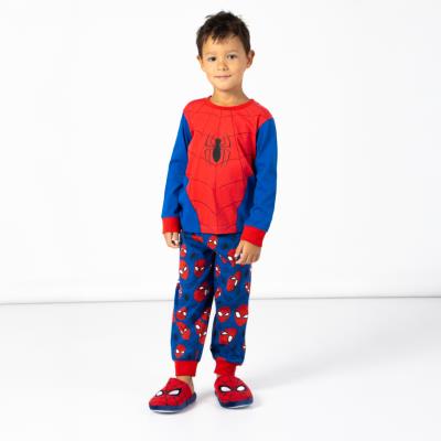 Pijama largo single jersey spiderman