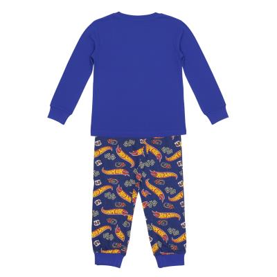 Pijama largo single jersey hot wheels