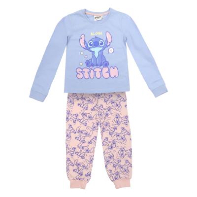 Pijama largo single jersey stitch
