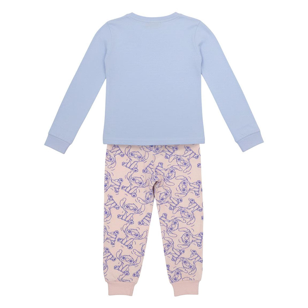Pijama largo single jersey stitch