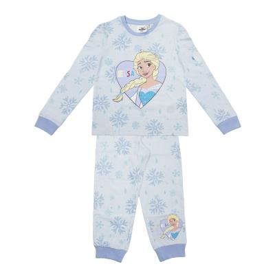 Pijama largo single jersey frozen