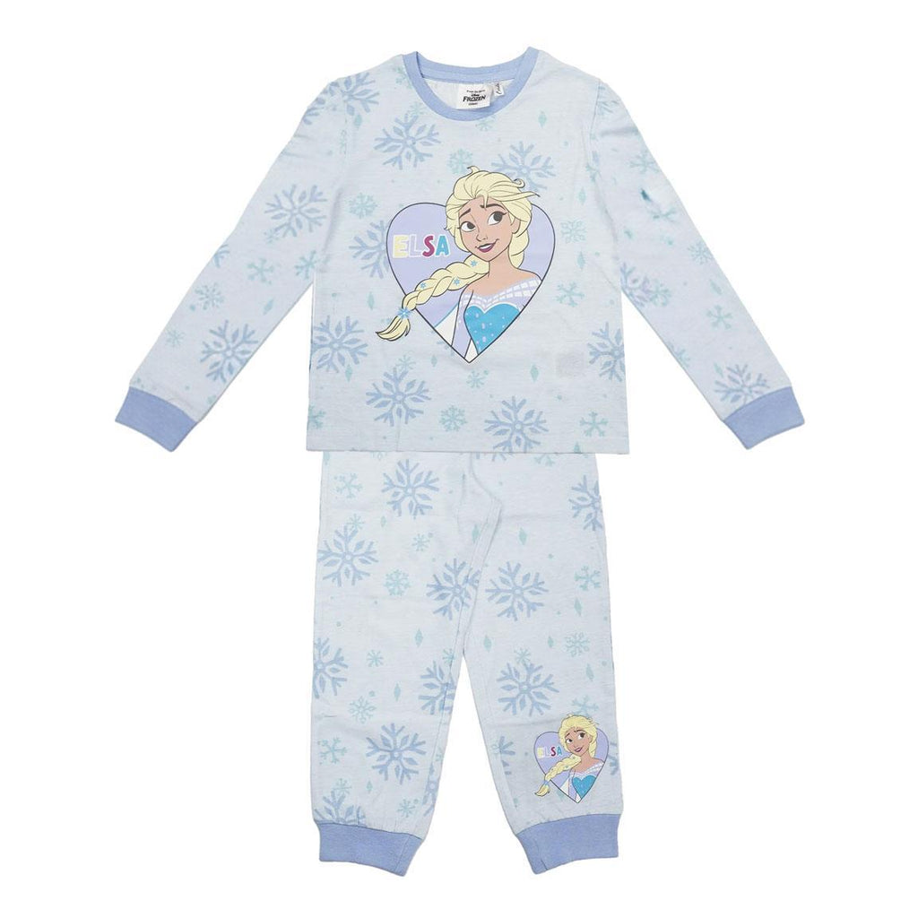 Pijama largo single jersey frozen