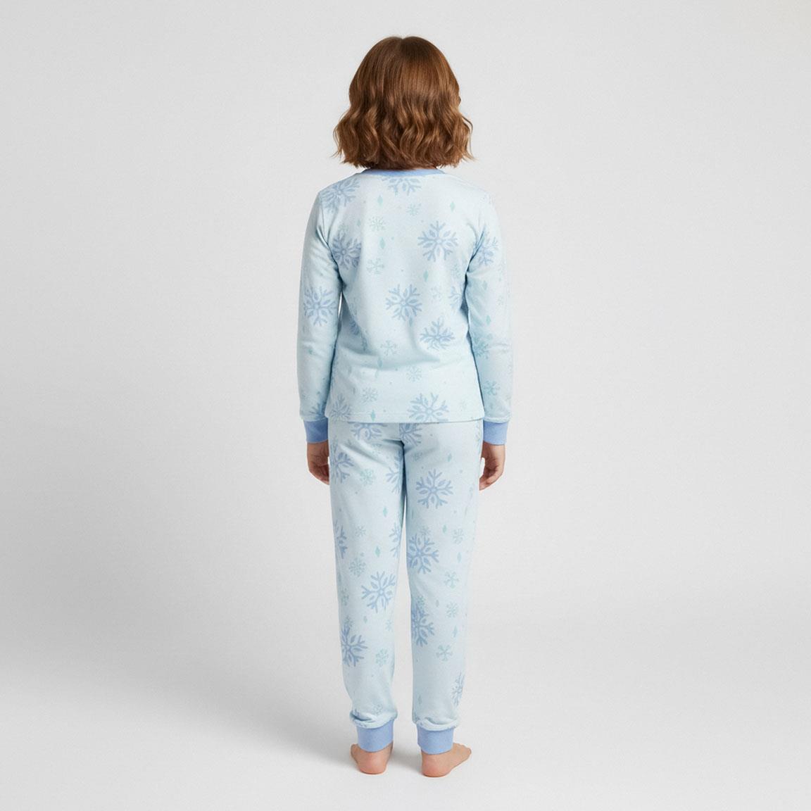 Pijama largo single jersey frozen
