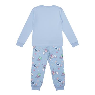Pijama largo single jersey stitch