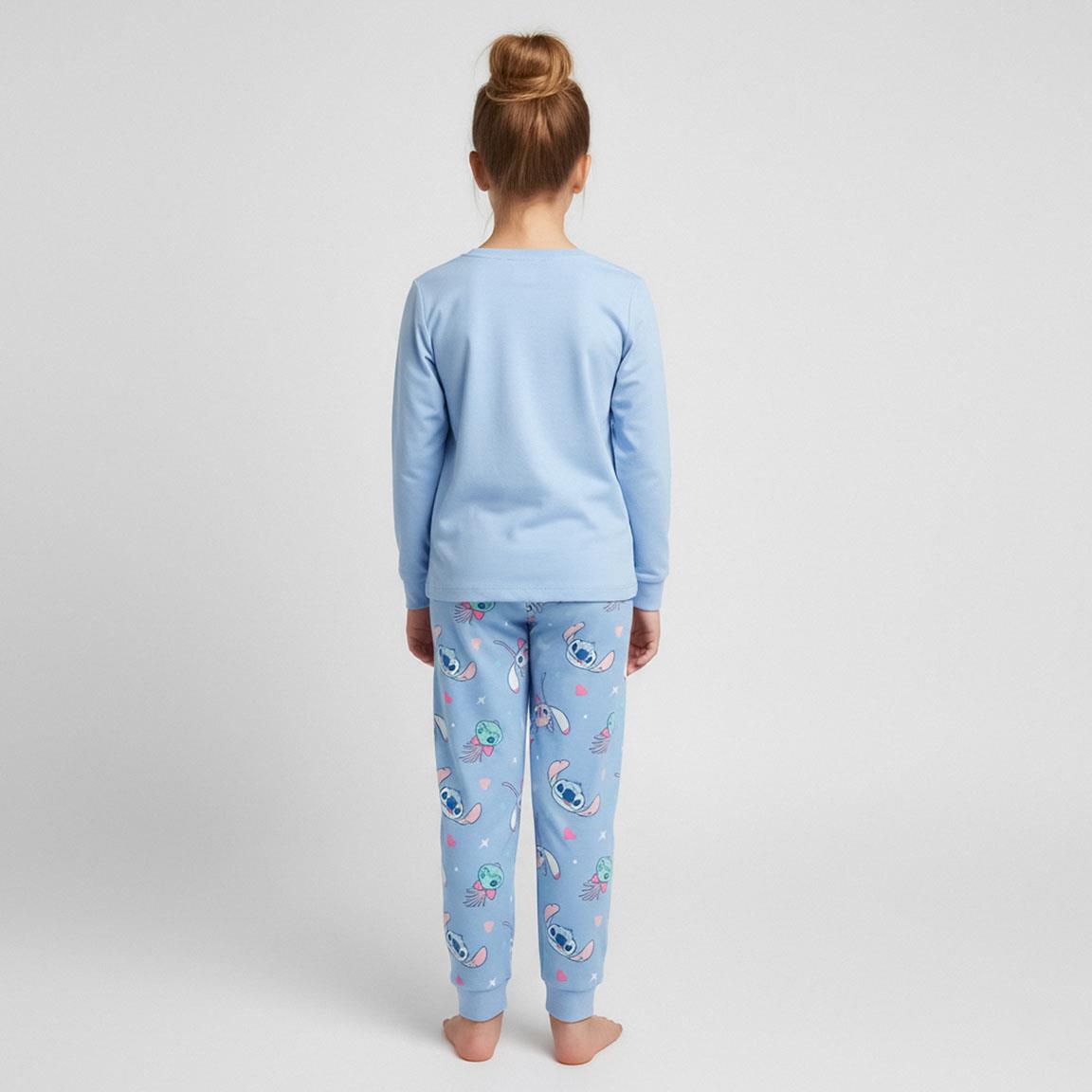 Pijama largo single jersey stitch