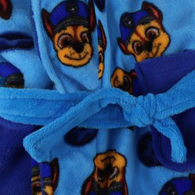 Batín coral fleece aplicaciones paw patrol