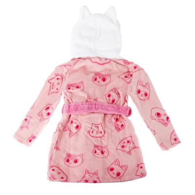 Batín coral fleece aplicaciones gabby´s dollhouse