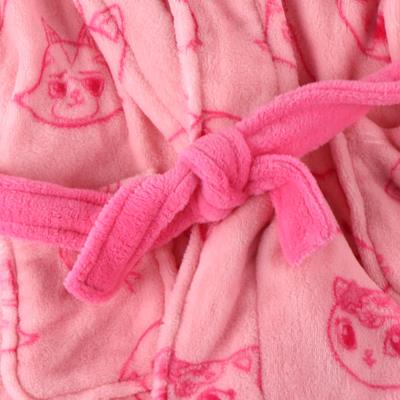 Batín coral fleece aplicaciones gabby´s dollhouse