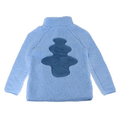 Jersey sherpa sherpa fleece indoor stitch