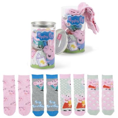 Pack calcetines 4 piezas peppa pig