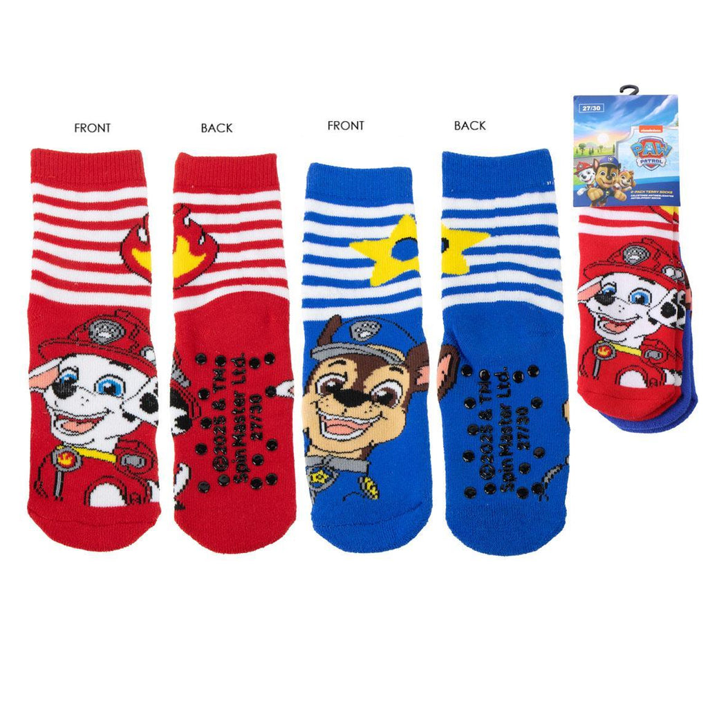 Calcetin antideslizante aplicaciones paw patrol