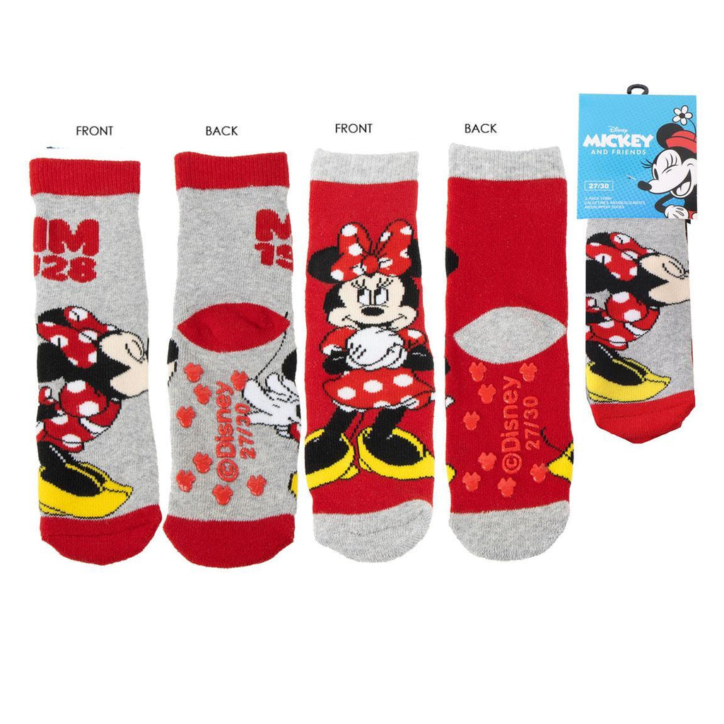 Calcetin antideslizante aplicaciones minnie