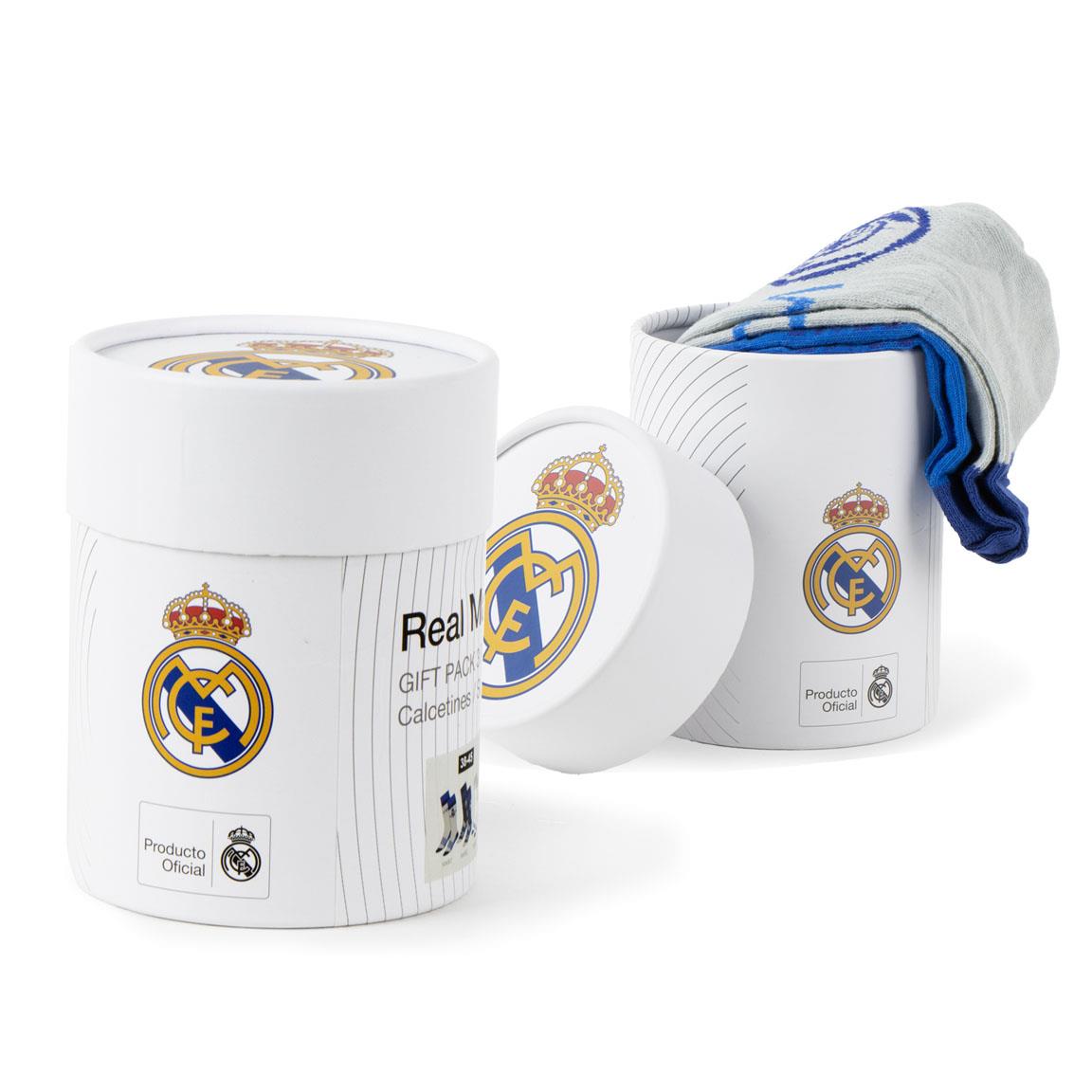 Pack calcetines 3 piezas real madrid