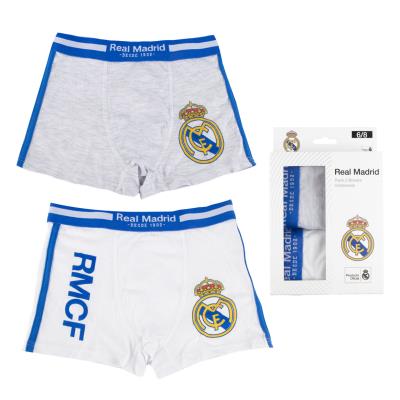Pack boxer single jersey 2 piezas real madrid
