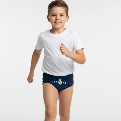 Pack calzoncillos single jersey 3 piezas real madrid