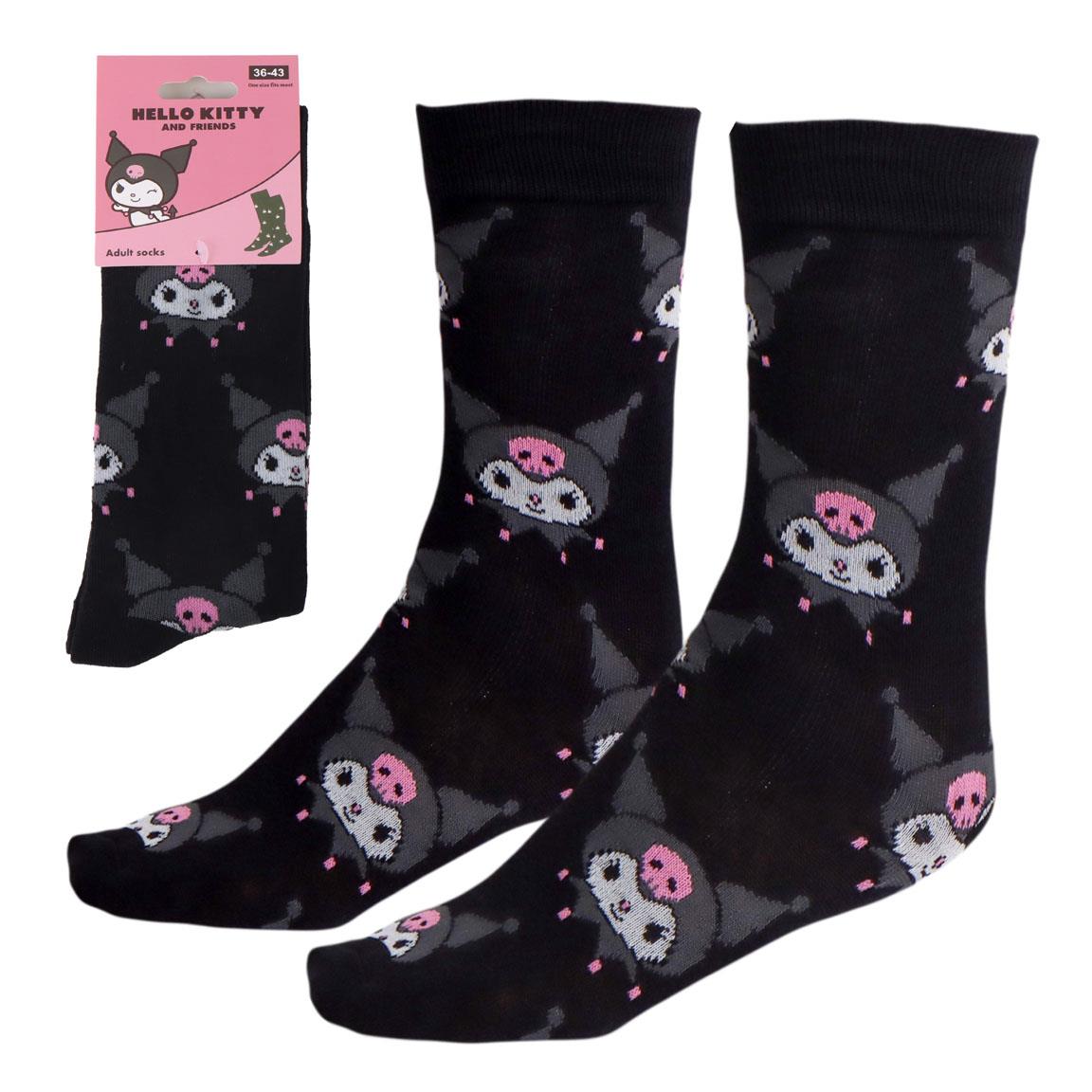 Calcetines hello kitty kuromi