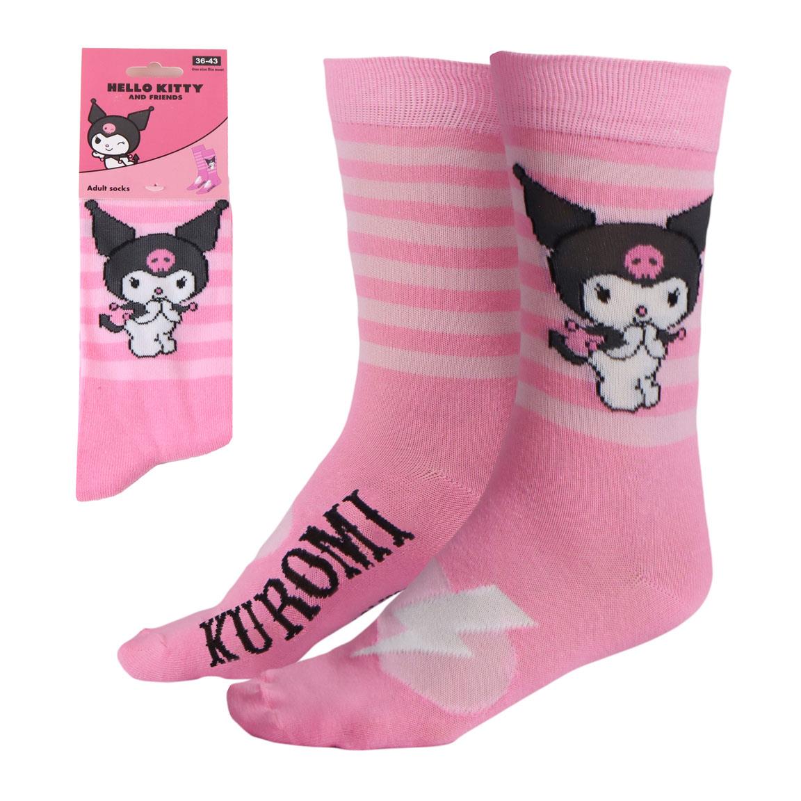 Calcetines hello kitty kuromi