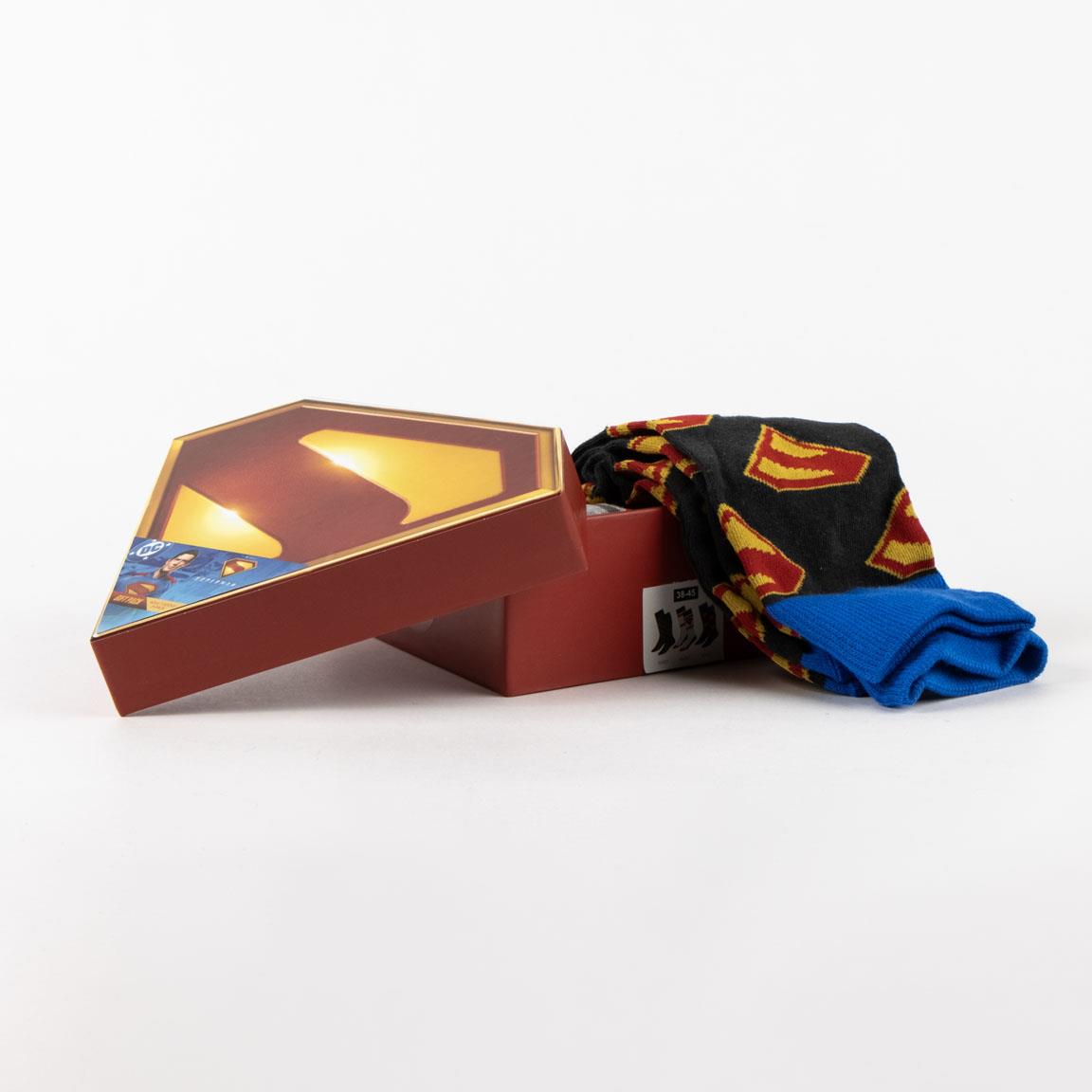 Pack calcetines 3 piezas superman