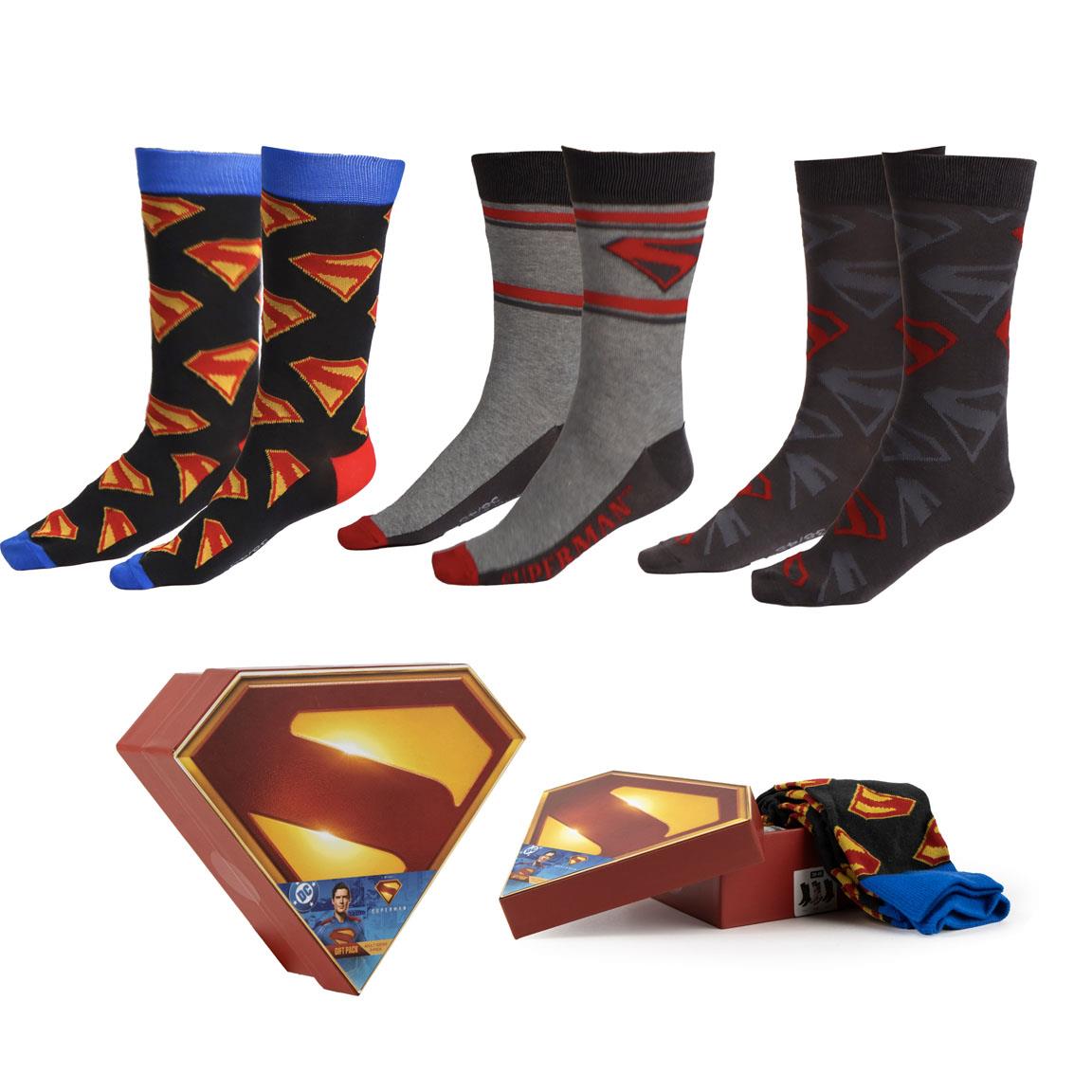 Pack calcetines 3 piezas superman
