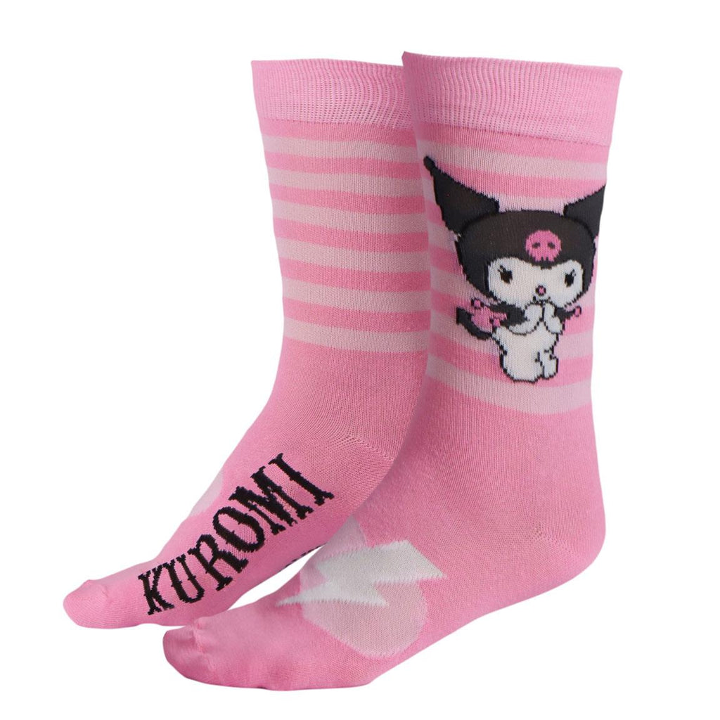 Pack calcetines 3 piezas hello kitty kuromi