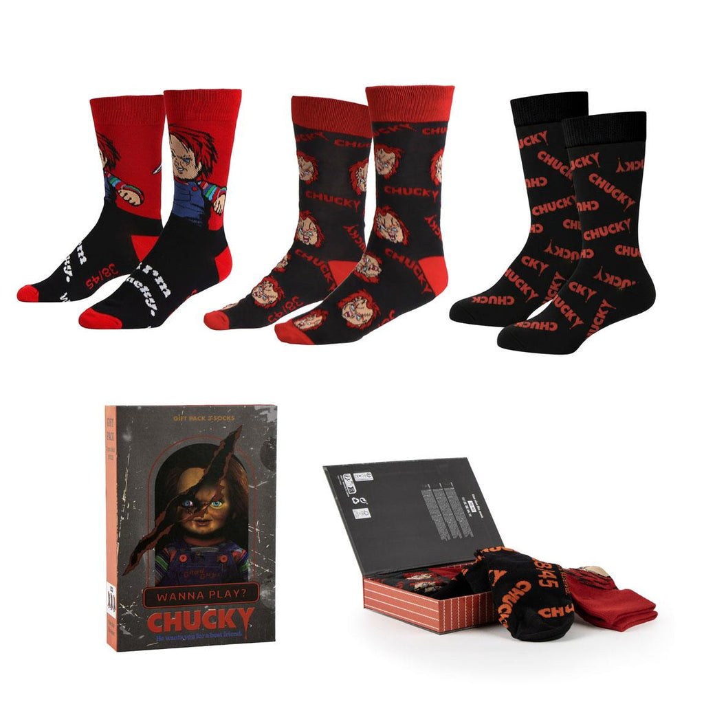 Pack calcetines 3 piezas chucky