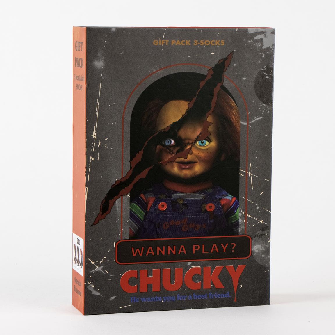 Pack calcetines 3 piezas chucky