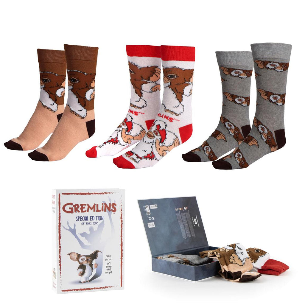 Pack calcetines 3 piezas gremlins