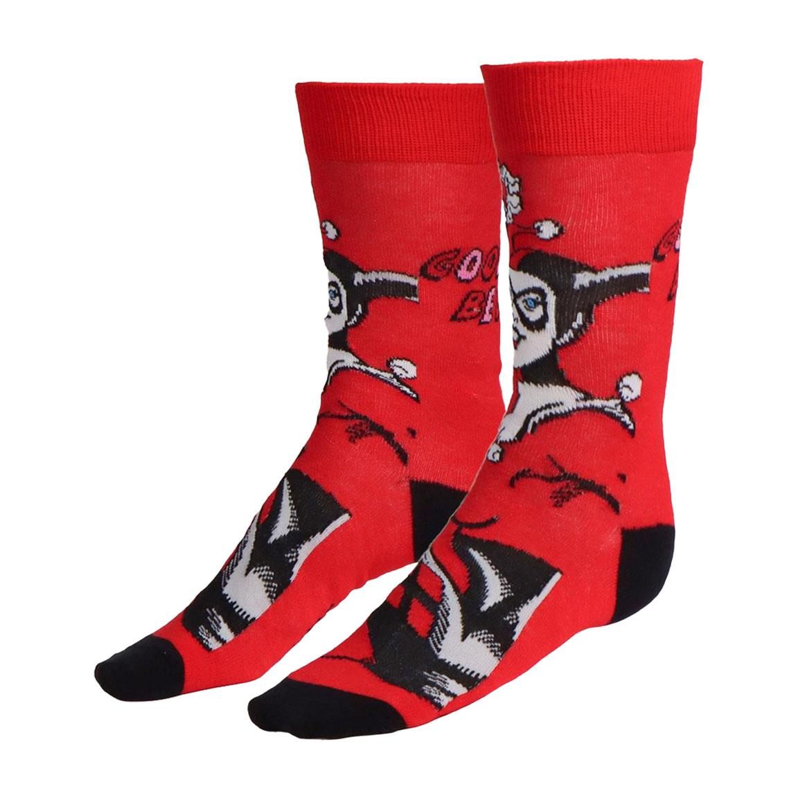 Pack calcetines 3 piezas harley quinn
