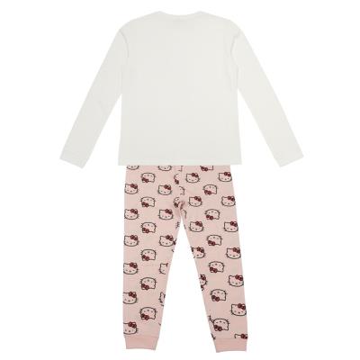 Pijama largo single jersey hello kitty