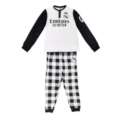 Pijama largo single jersey real madrid