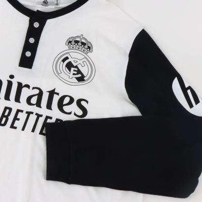 Pijama largo single jersey real madrid