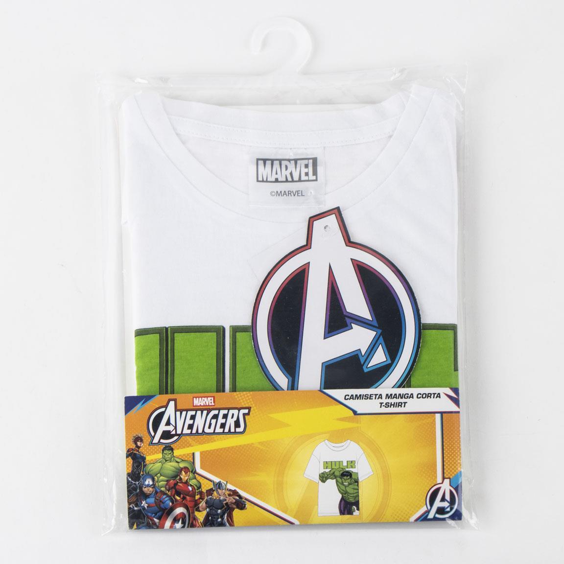 Camiseta corta single jersey avengers hulk