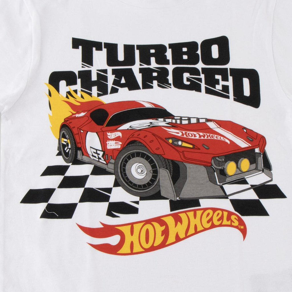 Camiseta corta single jersey hot wheels