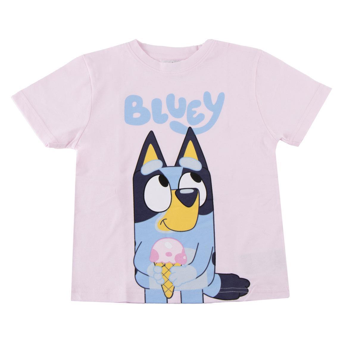 Camiseta corta single jersey bluey