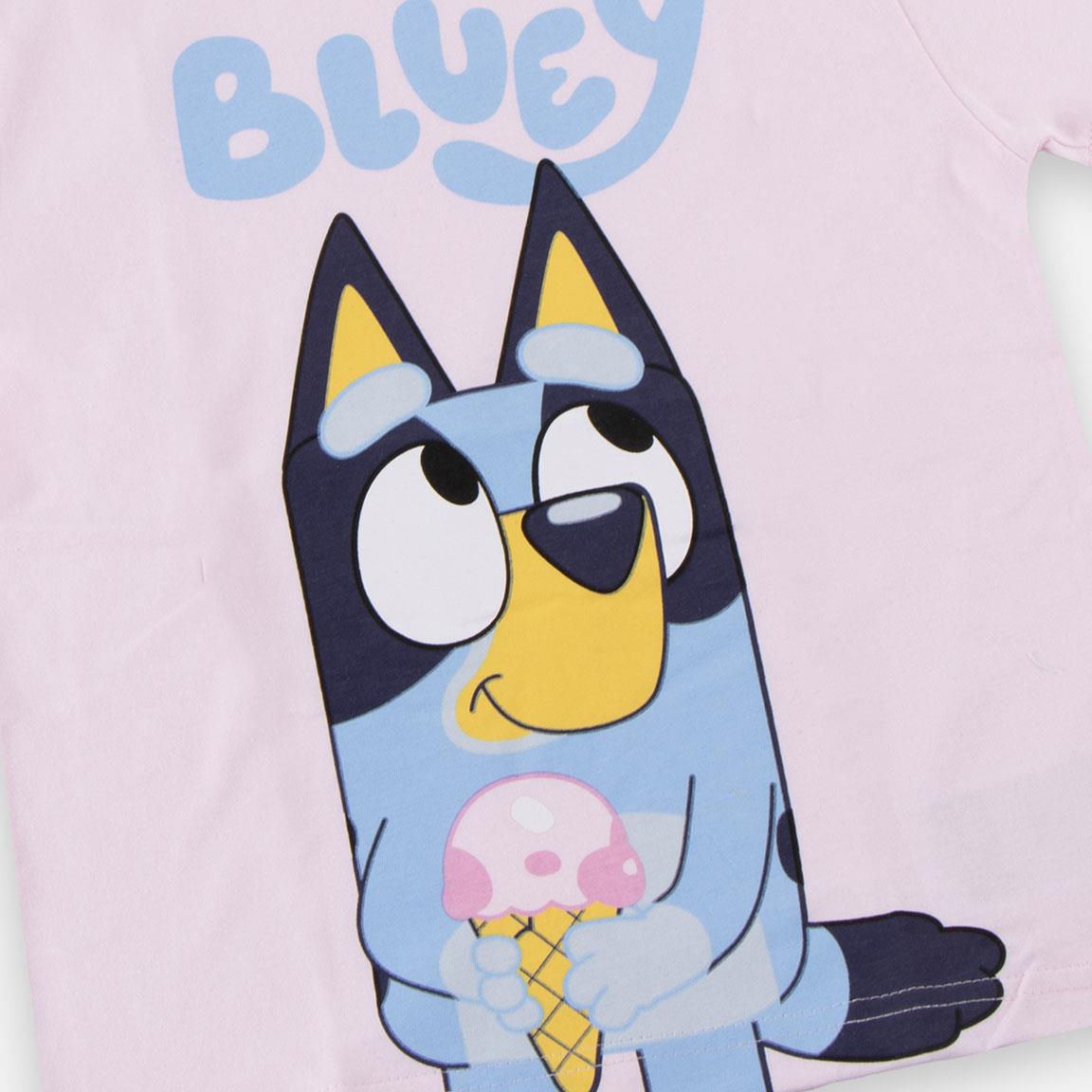Camiseta corta single jersey bluey