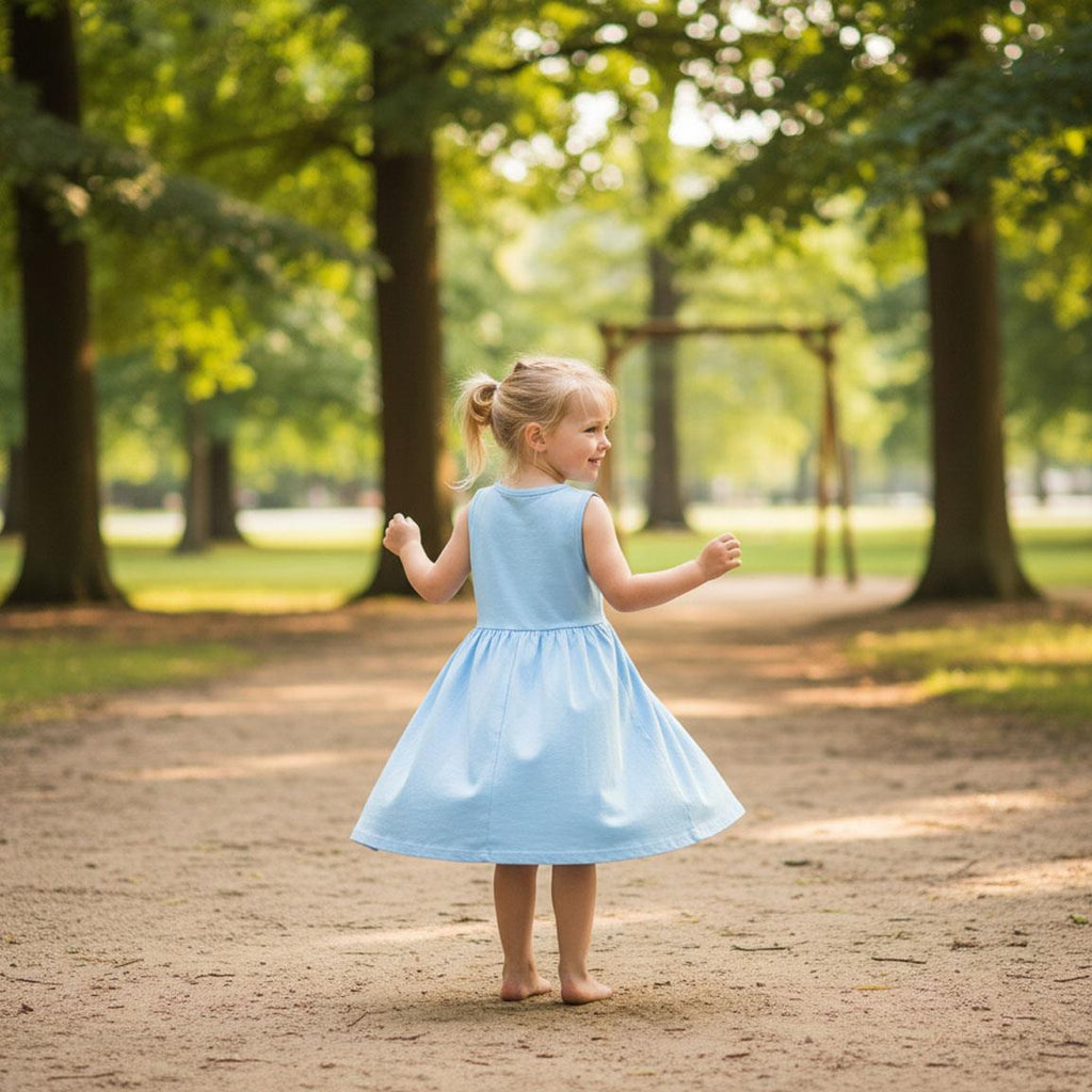 Vestido single jersey frozen