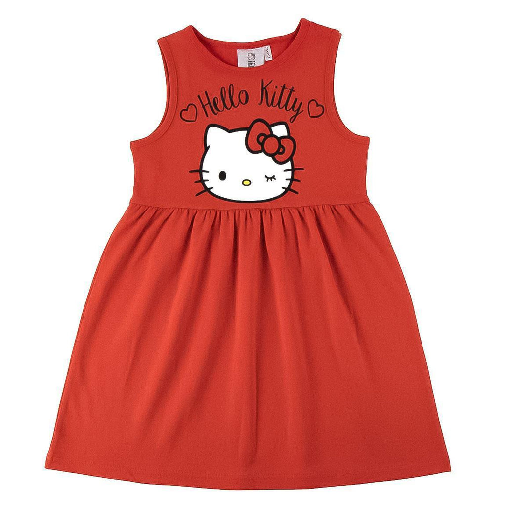 Vestido single jersey hello kitty