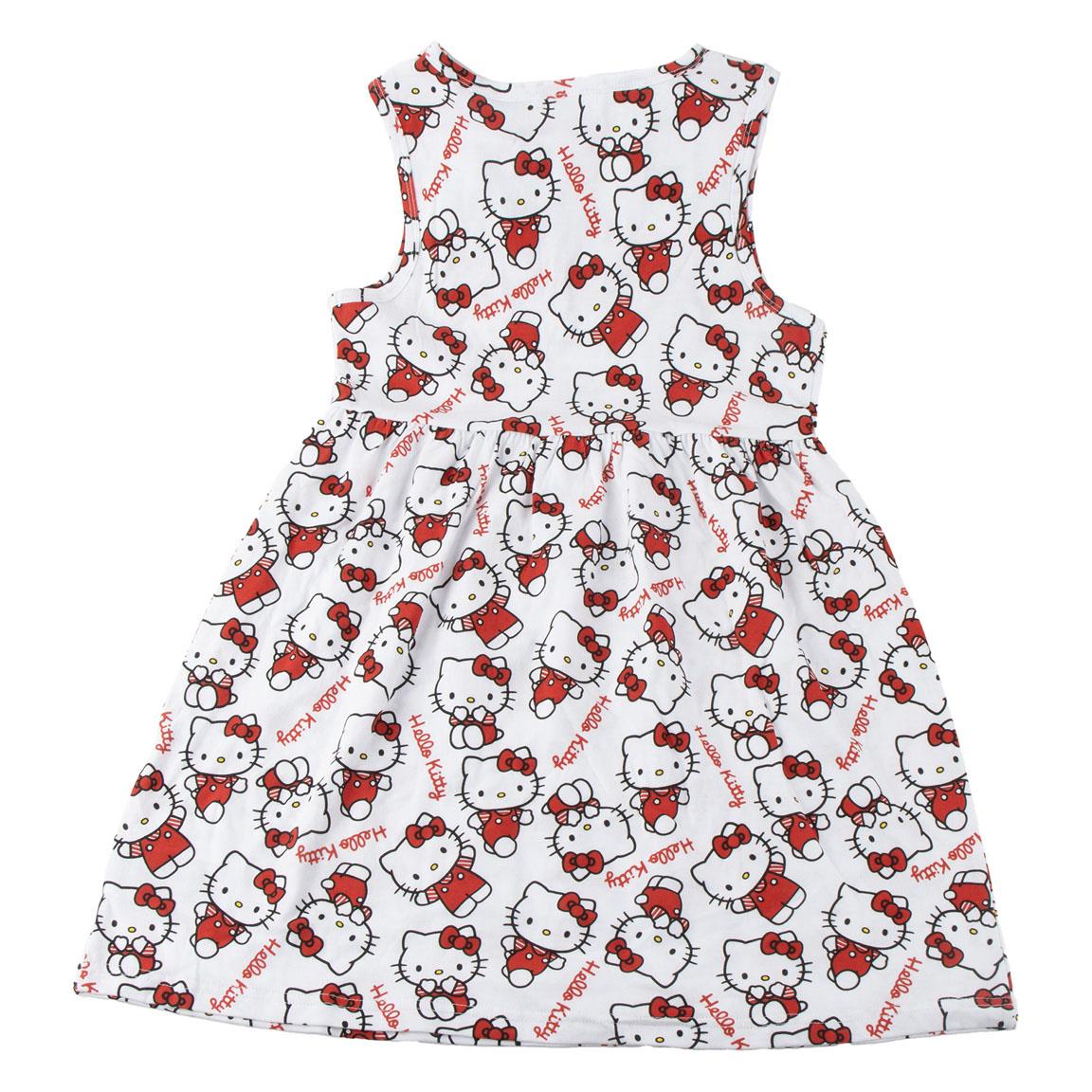 Vestido single jersey hello kitty