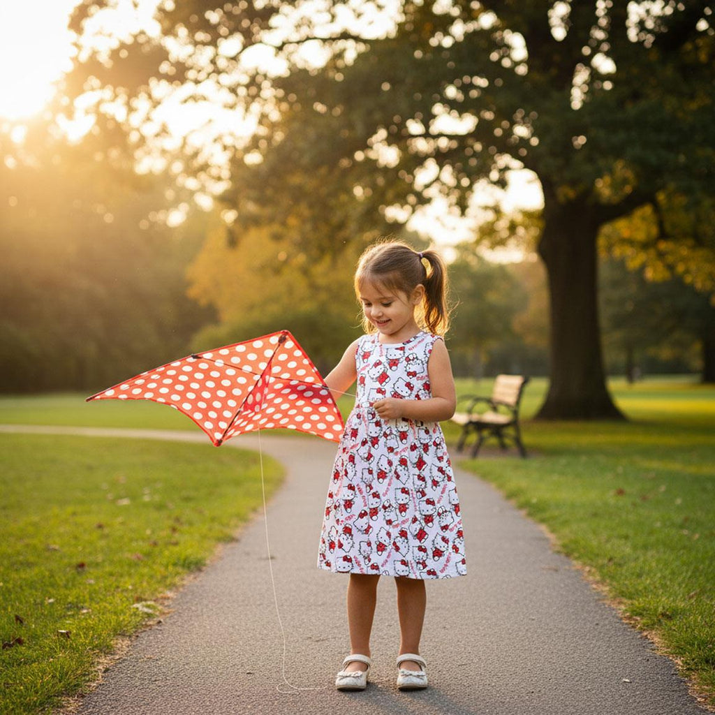 Vestido single jersey hello kitty