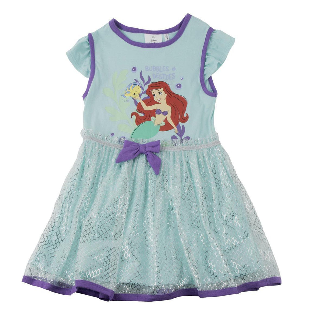 Vestido single jersey fantasia princess
