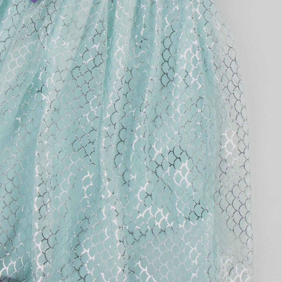 Vestido single jersey fantasia princess
