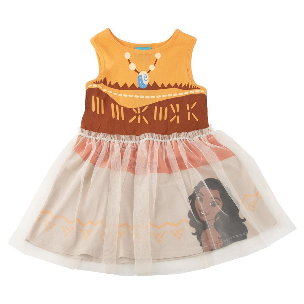 Vestido single jersey fantasia moana
