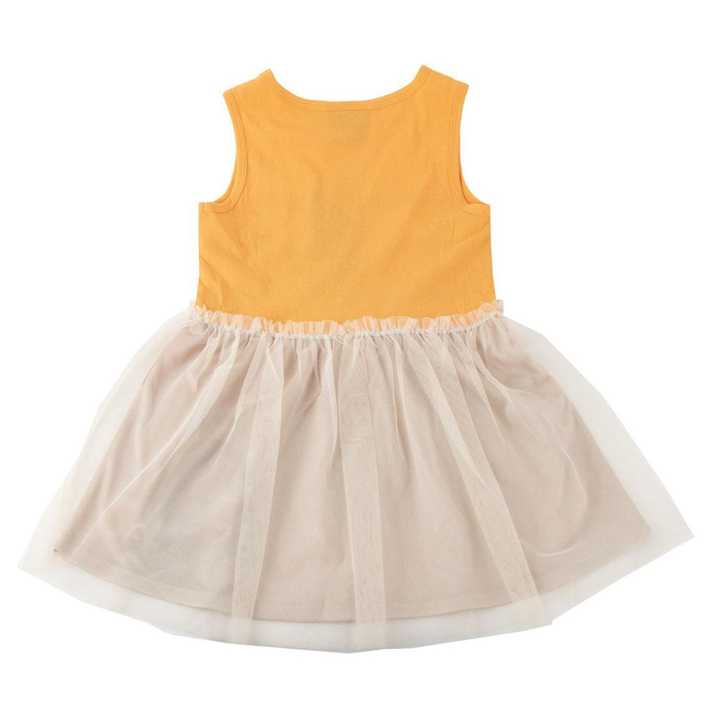 Vestido single jersey fantasia moana