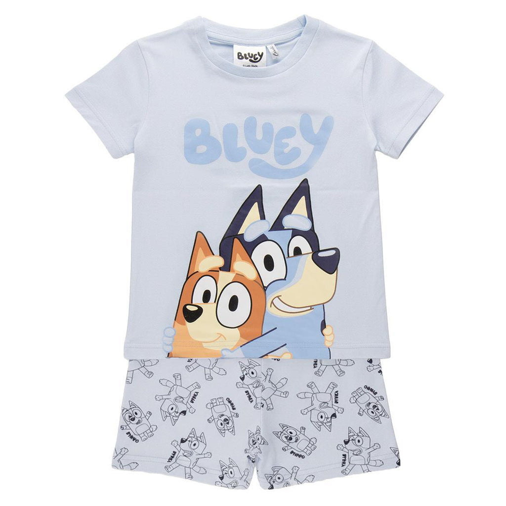 Pijama corto single jersey bluey