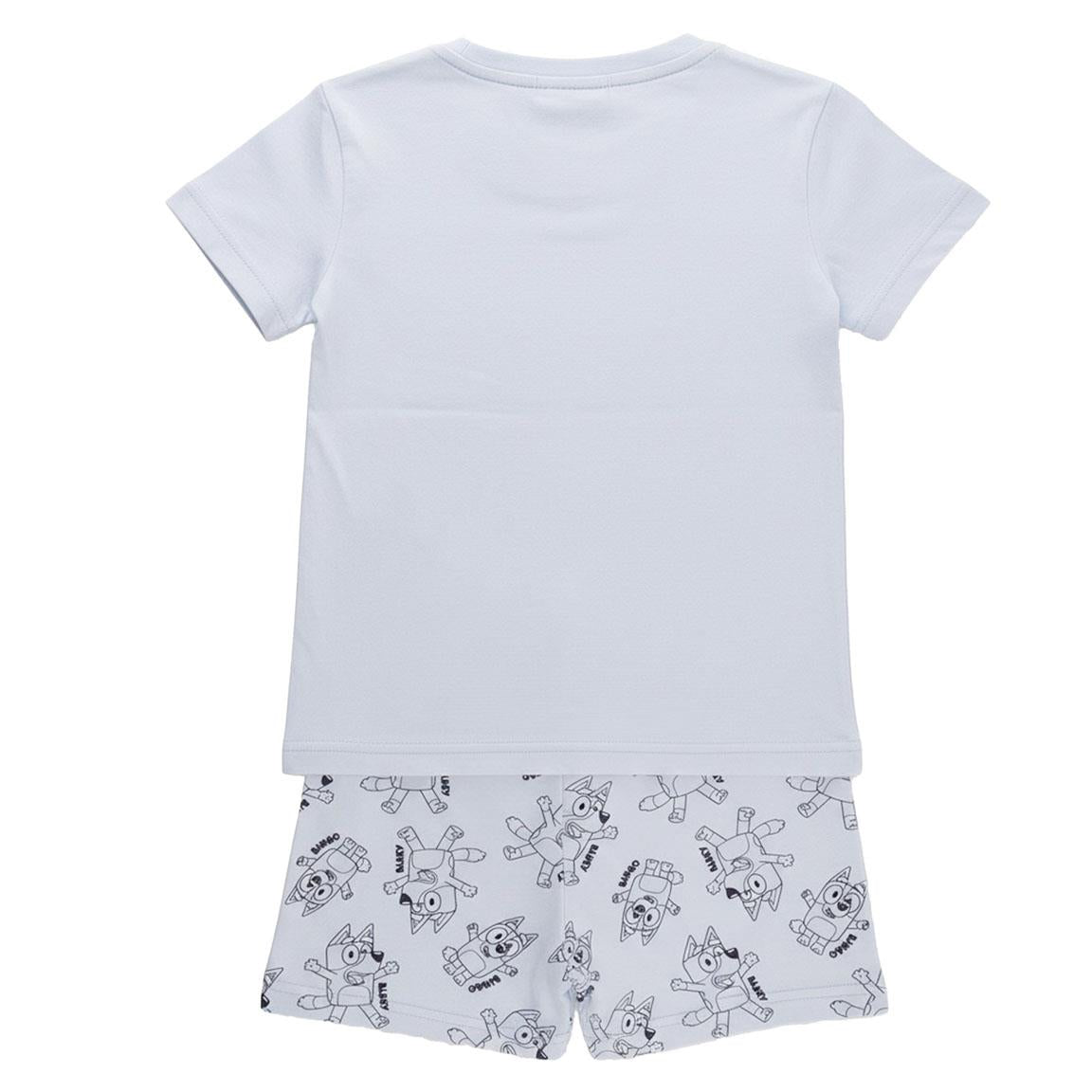 Pijama corto single jersey bluey