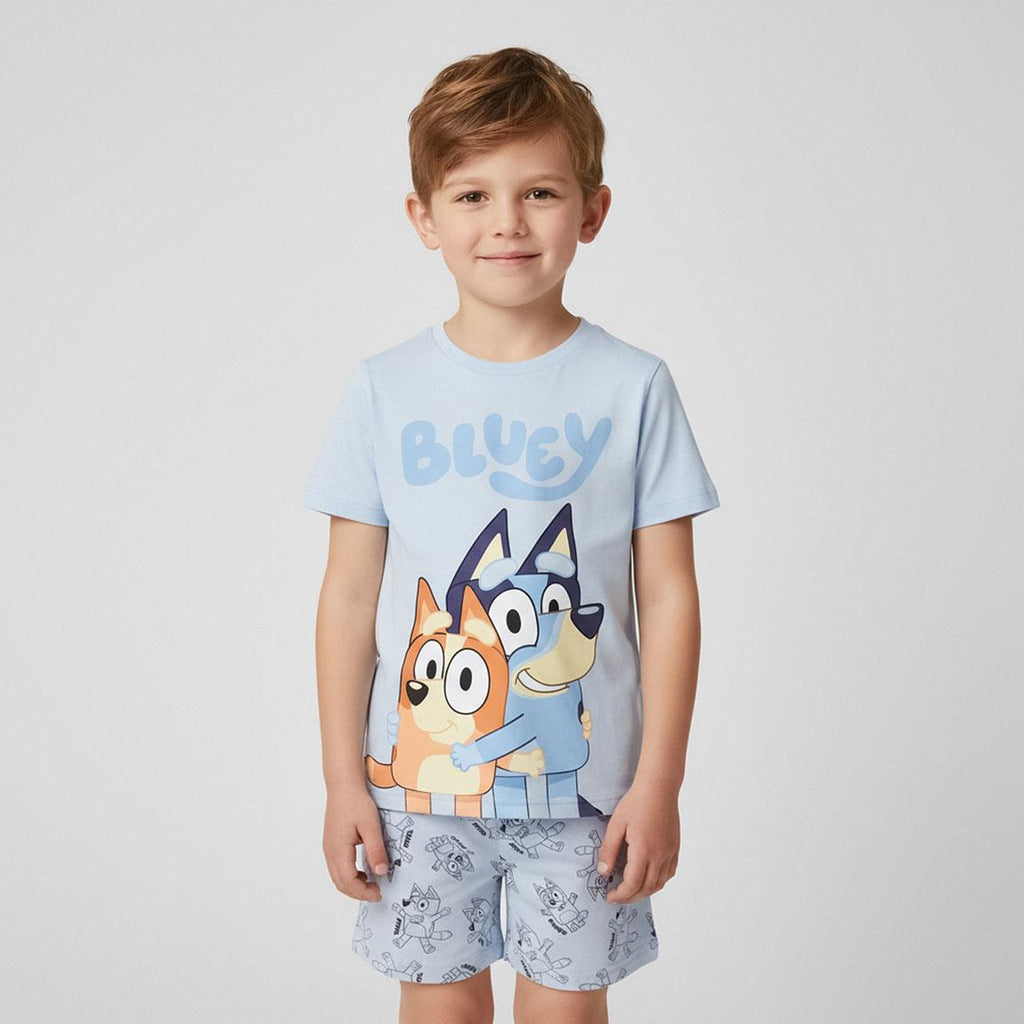 Pijama corto single jersey bluey