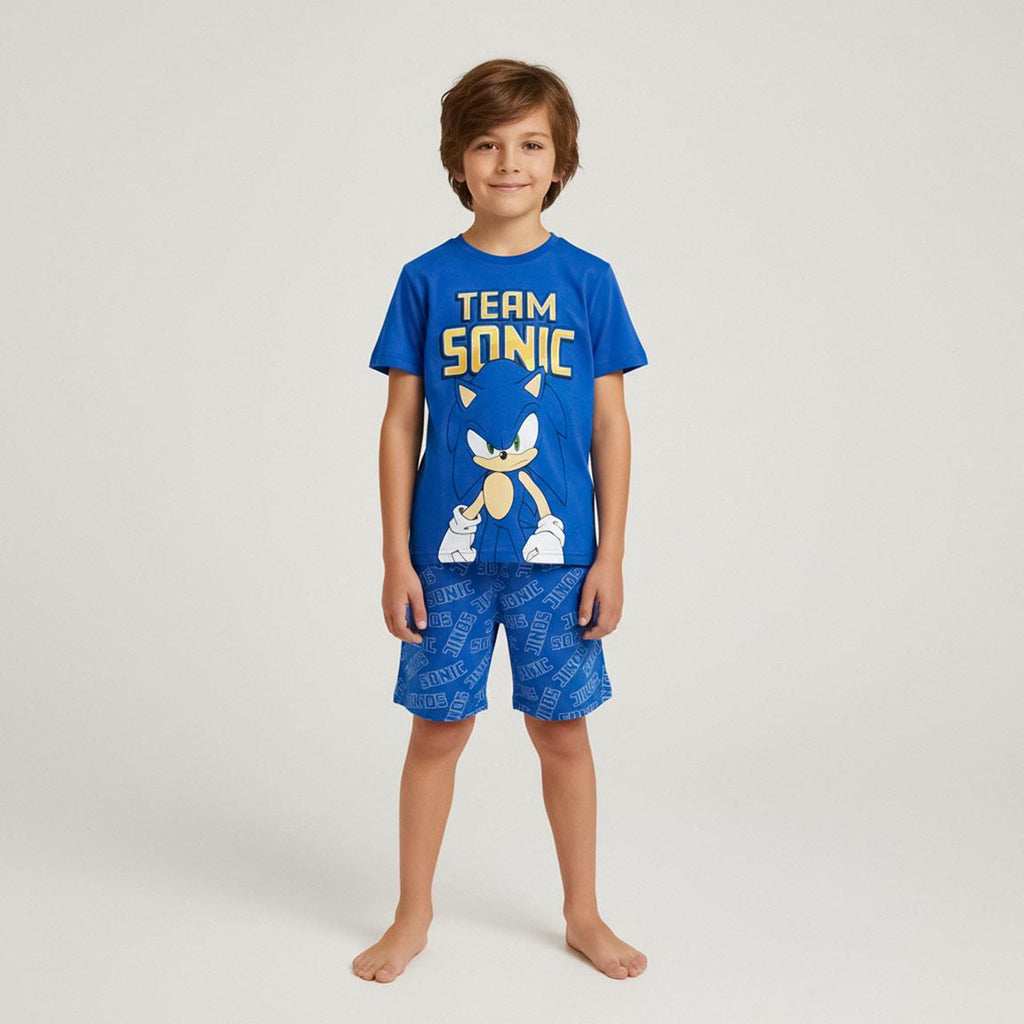 Pijama corto single jersey sonic