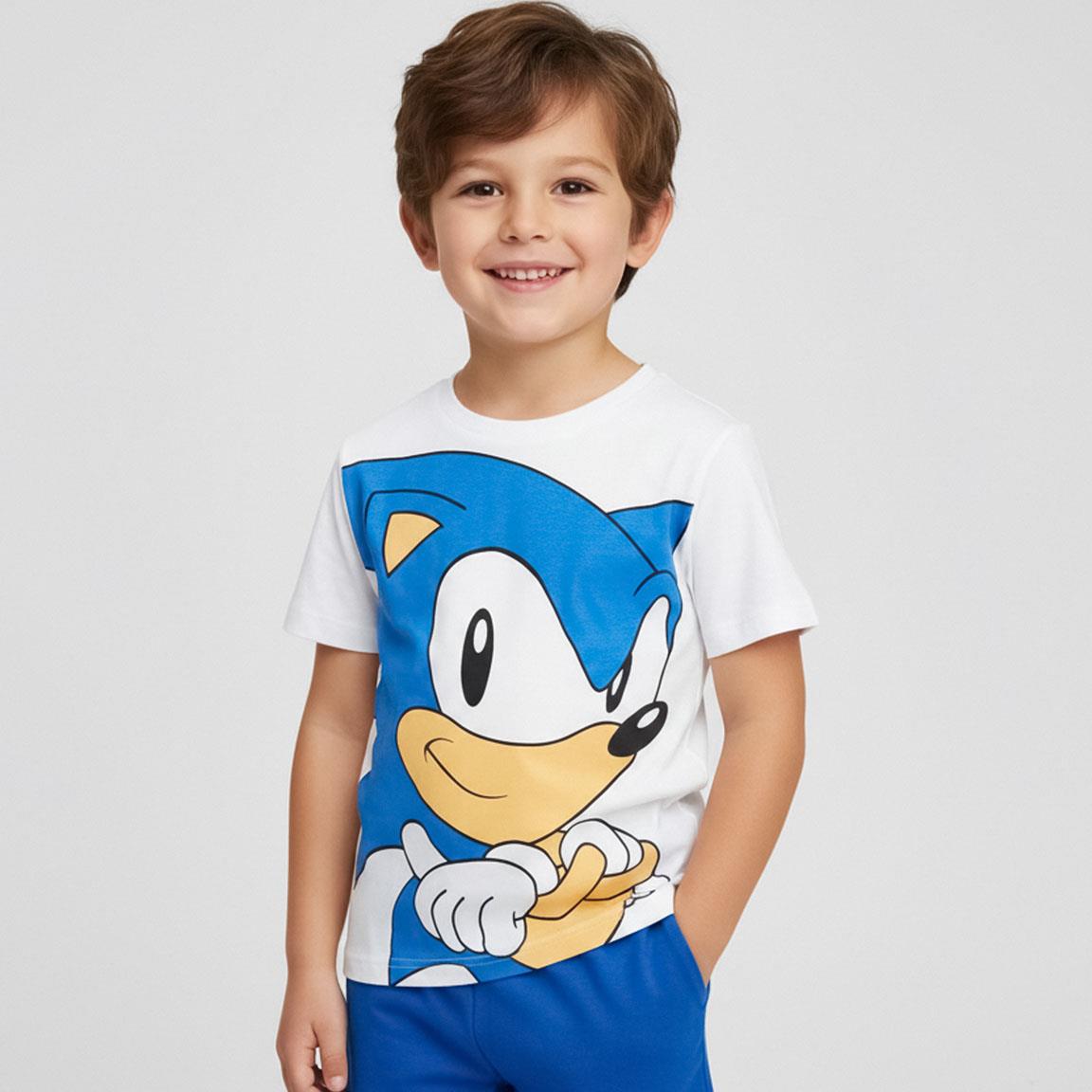 Pijama corto single jersey sonic